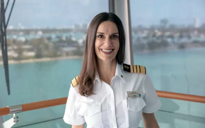 A capitã Kate McCue se despede da Celebrity Cruises: Um novo começo